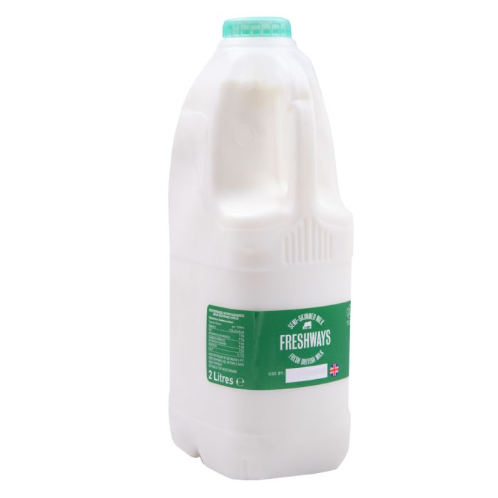 Fresh Semi Skimmed Milk-(Green Cap)-1x2L