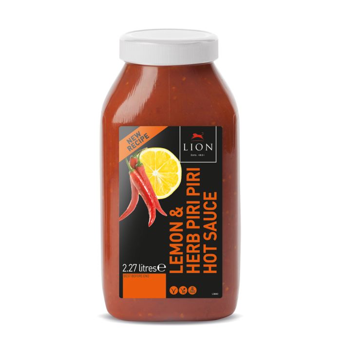 Lion Lemon & Herb Piri Piri Sauce-2X2.27L