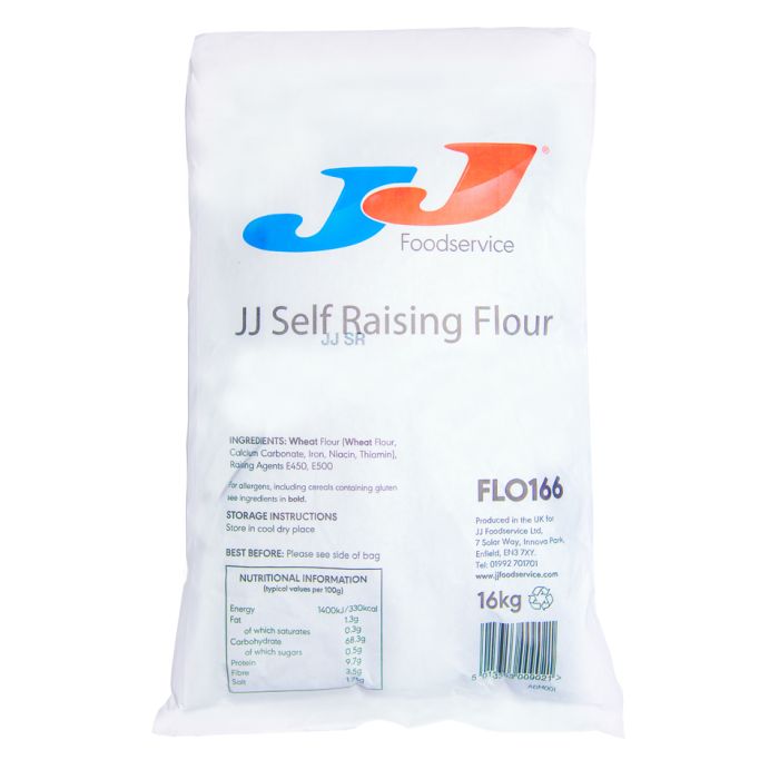 JJ Self Raising Flour 1x16kg