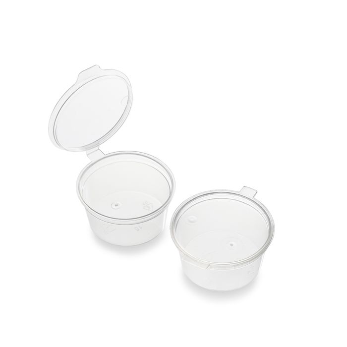 1oz Hinged Sauce Container-1x1000
