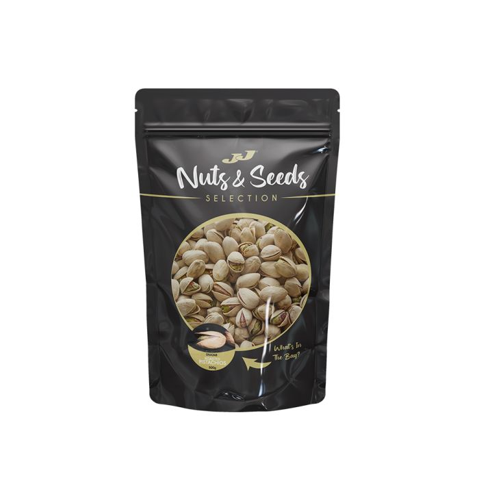 JJ Roasted Pistachios 1x500g