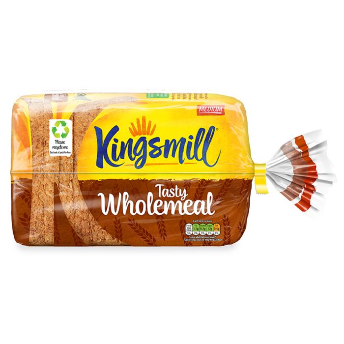 Kingsmill Tasty Wholemeal Bread (Medium)-1x800g