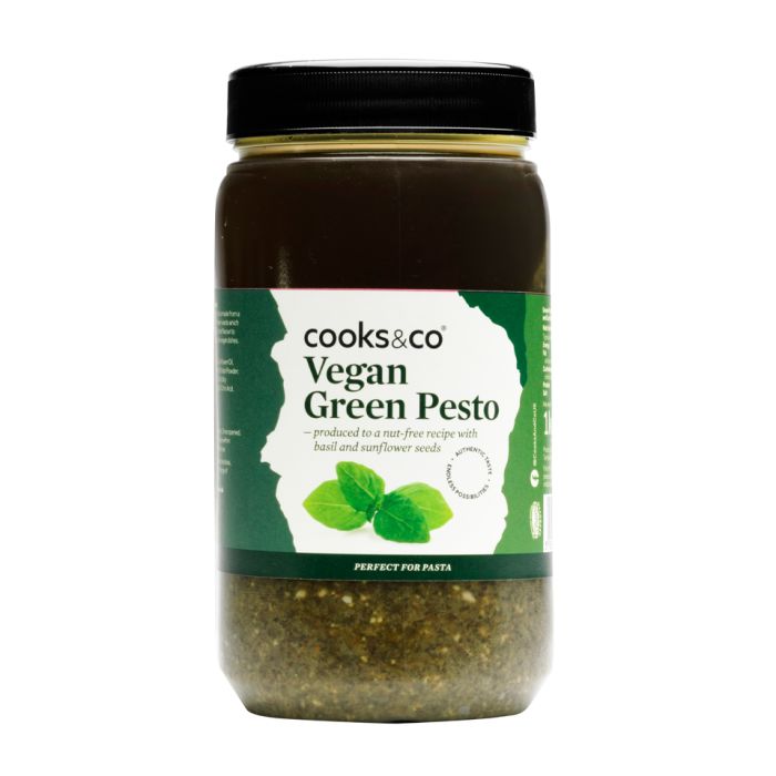 Cooks&Co Vegan Green Pesto- 1x1.1kg
