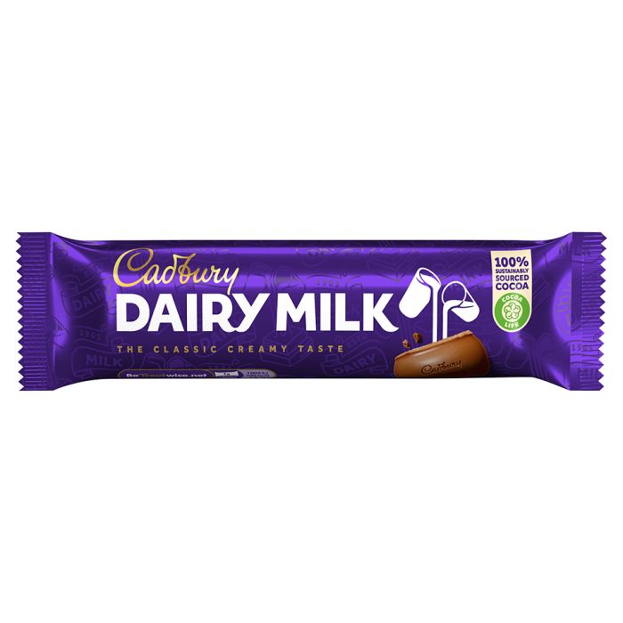 Cadbury Dairy Milk Chocolate Bar 48x45g