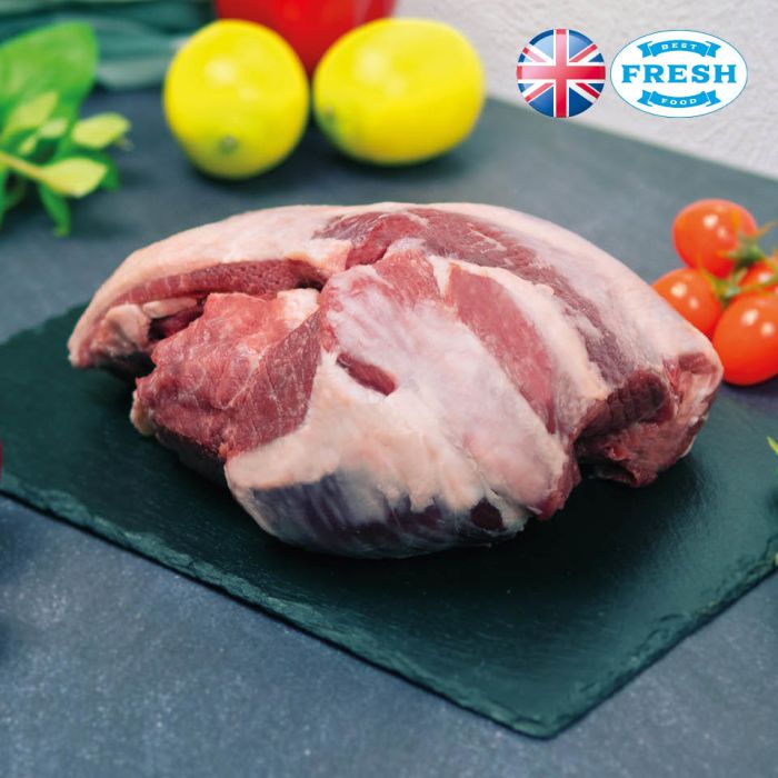 Fresh Halal UK/IE Boneless Mutton Leg (Price Per Kg) Box Appx 14kg