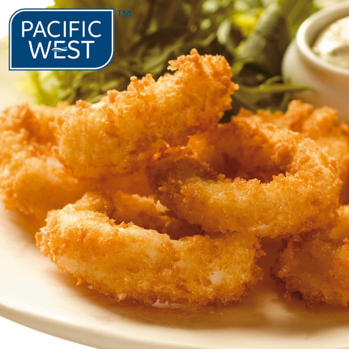 Pacific West Panko Coated (Hand Cut) Squid Rings-1x700g