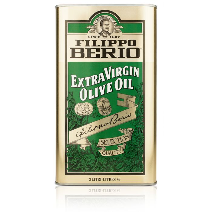 Filippo Berio Extra Virgin Olive Oil (Tin) 1x3L