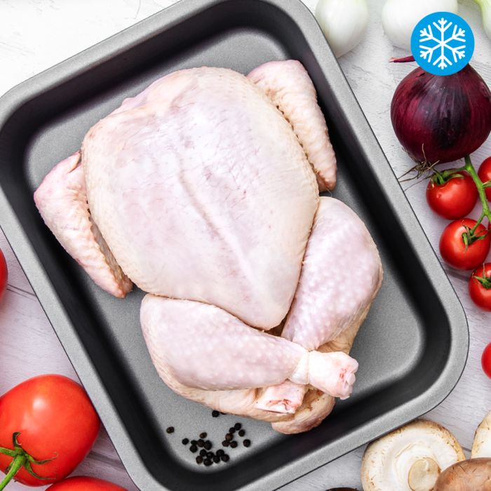 IQF Halal Raw Whole Griller Chickens -10x1.2kg
