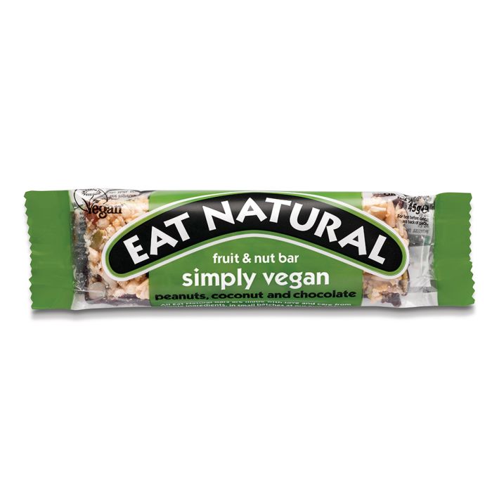 Eat Natural Vegan Bars 12x45g