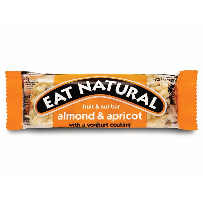 Eat Natural Almonds Apricots & Yoghurt Coating  Bar-12x50g