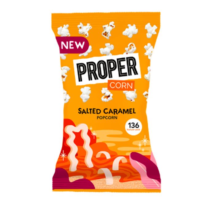 Propercorn Salted Caramel Popcorn-24x28g
