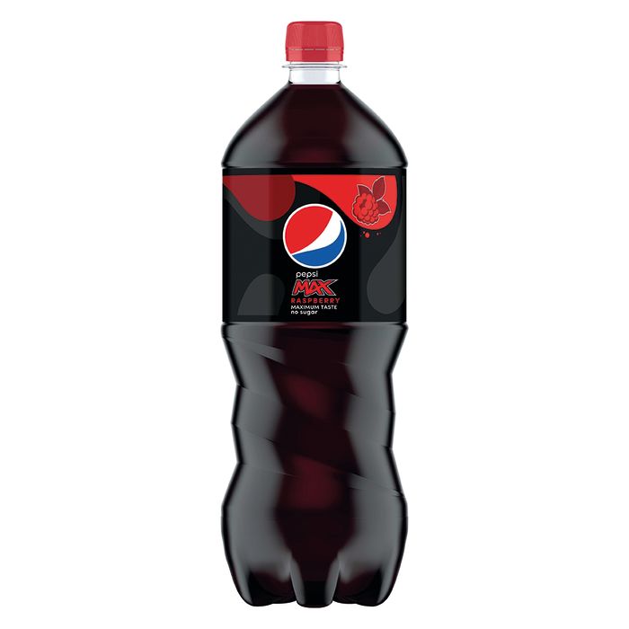 Pepsi Max Raspberry Bottles-(GB)-12x1.5L