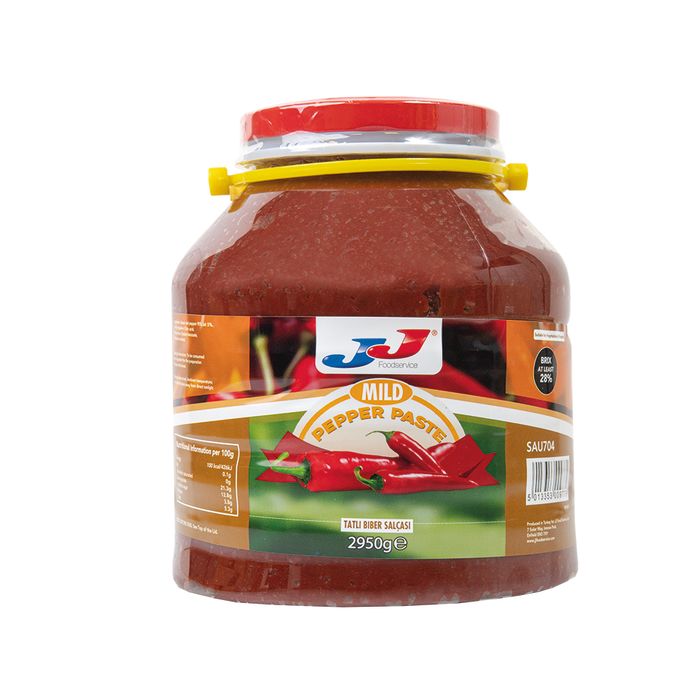 JJ Mild Pepper Paste (Tatli Biber Salcasi) 1x2950g