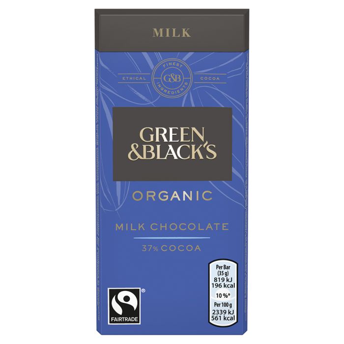 Green & Blacks Organic Milk Chocolate-30x35g