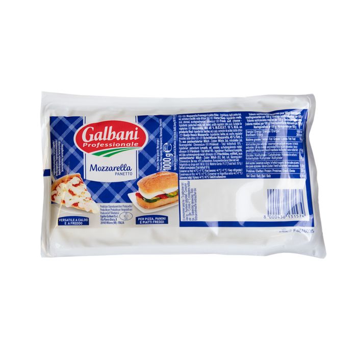 Galbani Mozzarella Block-1x1kg