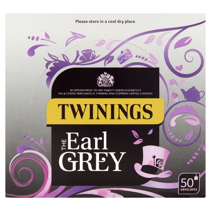 Twinings Earl Grey Enveloped Tea Bags 1x50