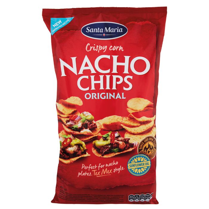 Buy Santa Maria Original Corn Nacho Chips 12x475g Order Online From