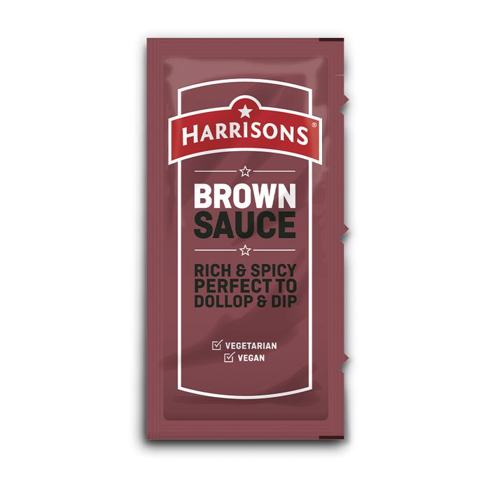 Harrisons Brown Sauce Sachets 200x10g