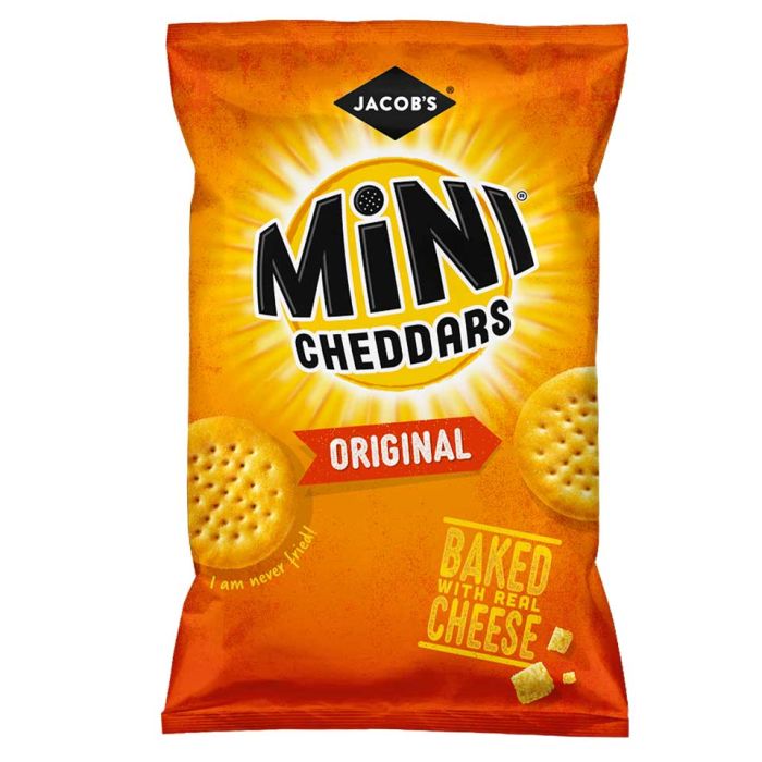 Jacob's Baked Mini Cheddars Original-30x45g