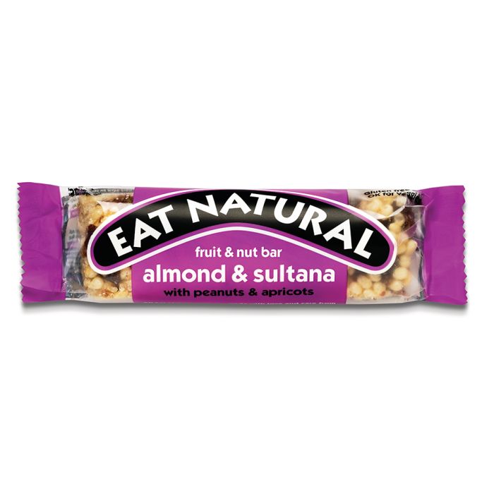Eat Natural Almond & Sultana with Peanuts & Apricots Bar-12x50g