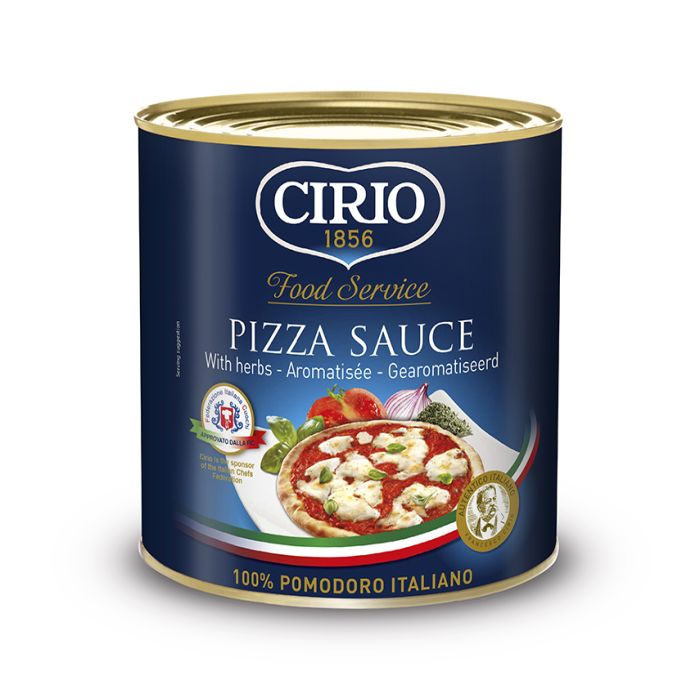 Cirio Spiced Pizza Sauce 6x2.55kg