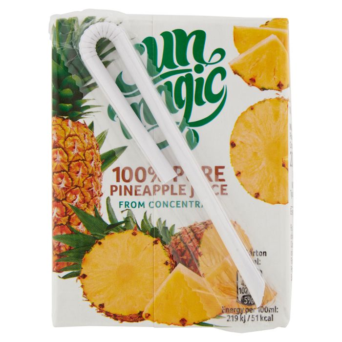 Sunmagic 100% Pure Pineapple Juice-24x200ml
