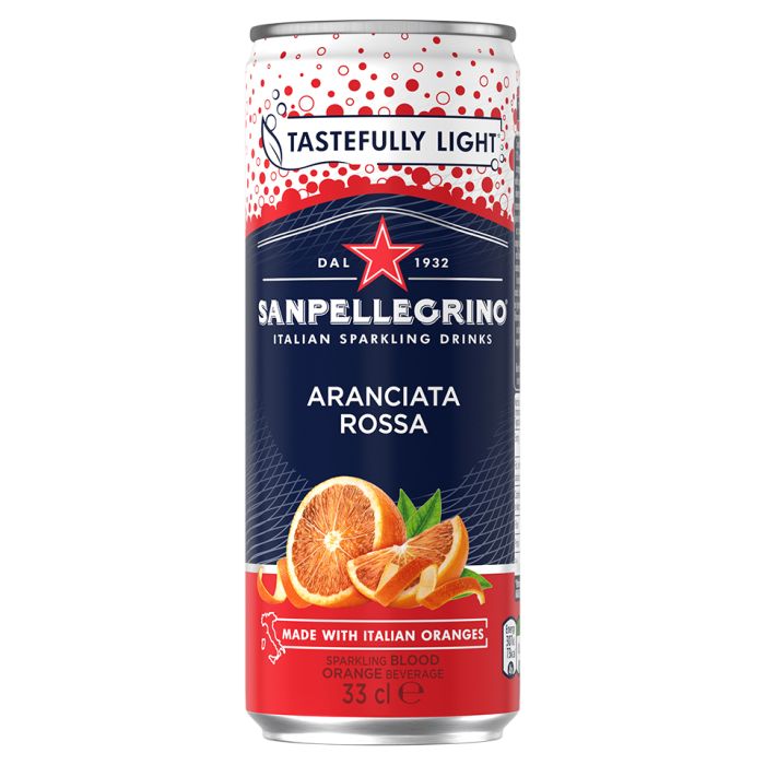 San Pellegrino Blood Orange Cans 24x330ml