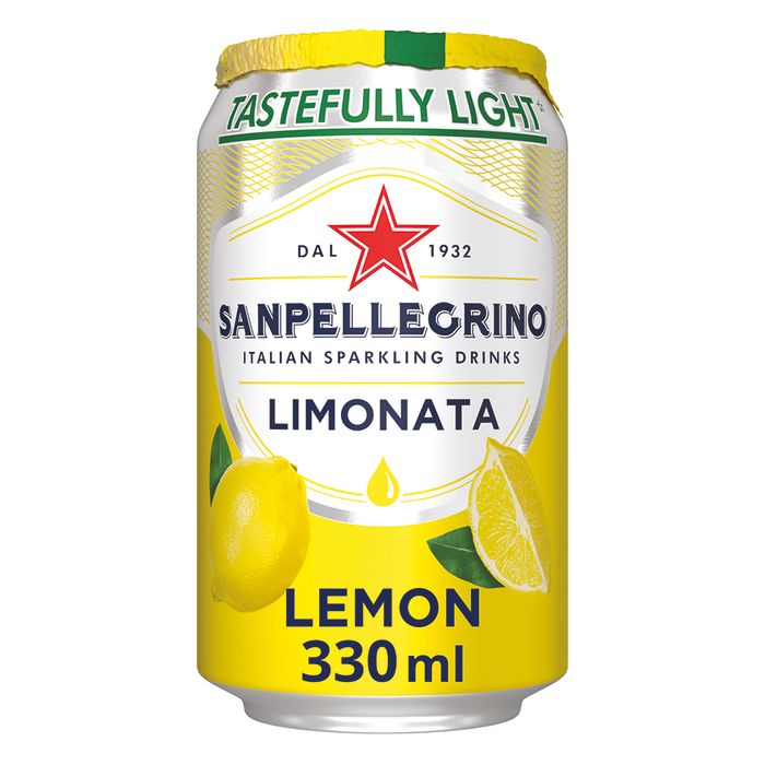 San Pellegrino Lemon Cans-24x330ml