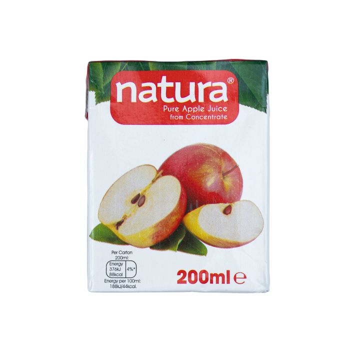 Natura Apple Juice Carton-24x200ml