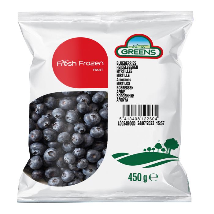 Greens Frozen Blueberries-1x450g