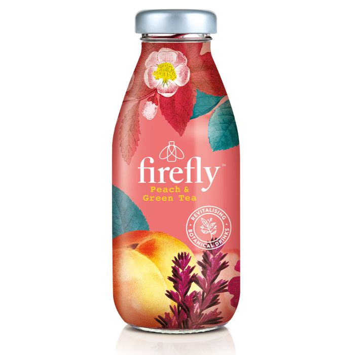 Firefly Peach & Green Tea-12x330ml