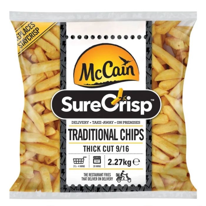 McCain SureCrisp Traditional Chips 4x2.27kg