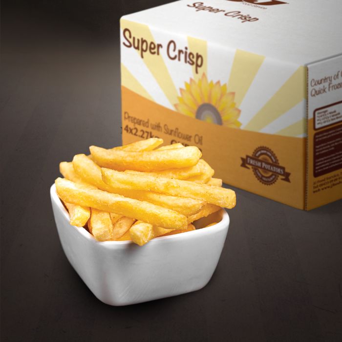 JJ Super Crisp 3/8 Chips 4x2.27kg
