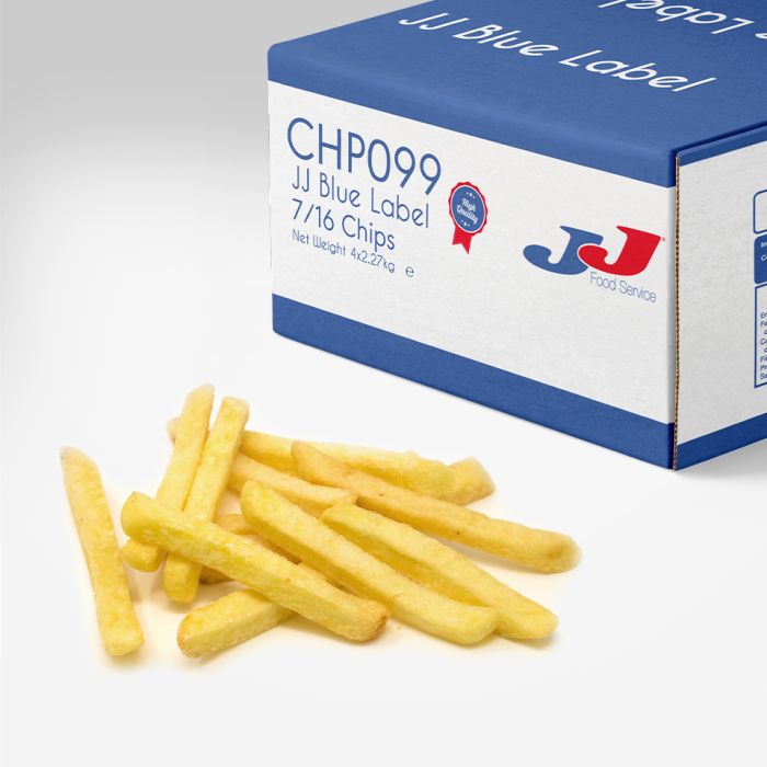 JJ Blue Label (7/16) Chips-4x2.27kg