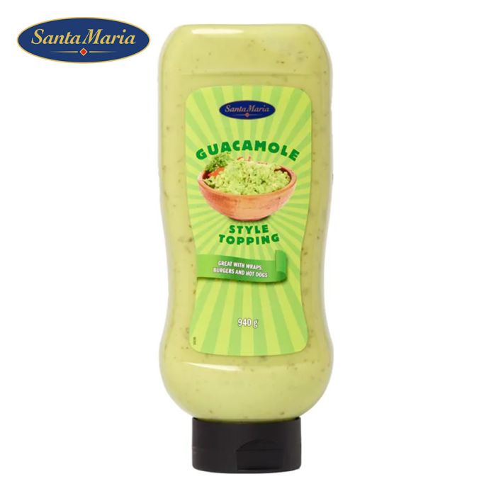 Santa Maria Guacamole Style Topping Bottle 1x940g