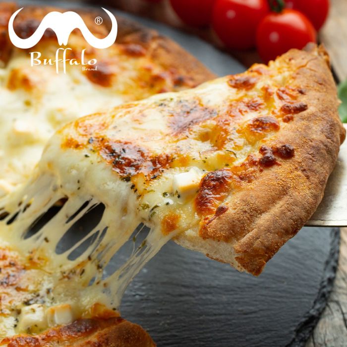Buffalo Superior Stretch Mozzarella/Cheddar (80/20) 5x2kg