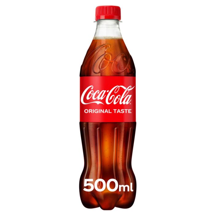 Coca-Cola Original Taste Bottles -(GB)-24x500ml