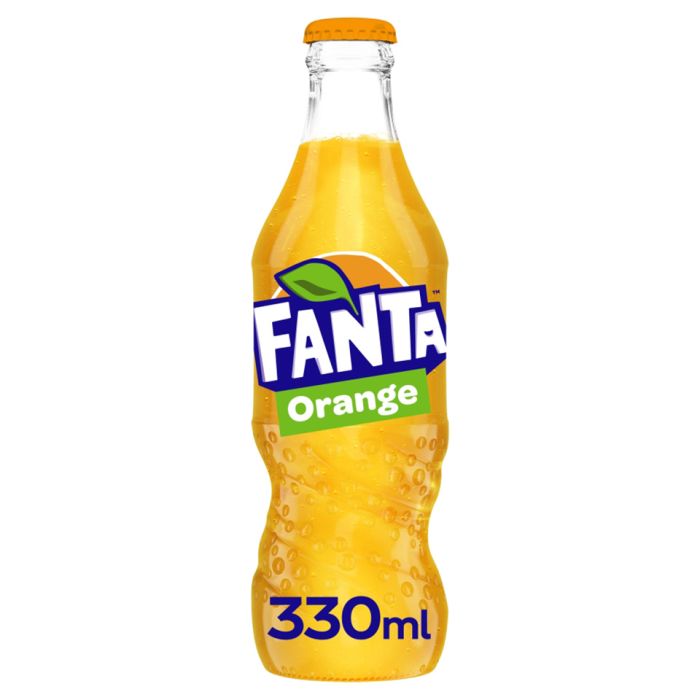 Fanta Orange Glass Bottles-(GB)-24x330ml