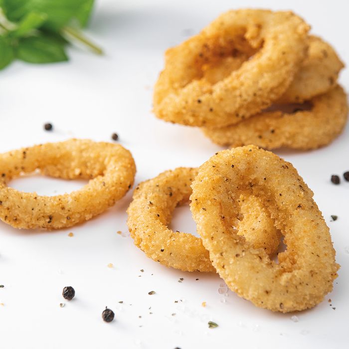 JJ Salt & Pepper Panko Squid Rings 1x1kg