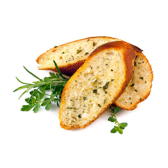Riva Part Baked Garlic Slices 1x150