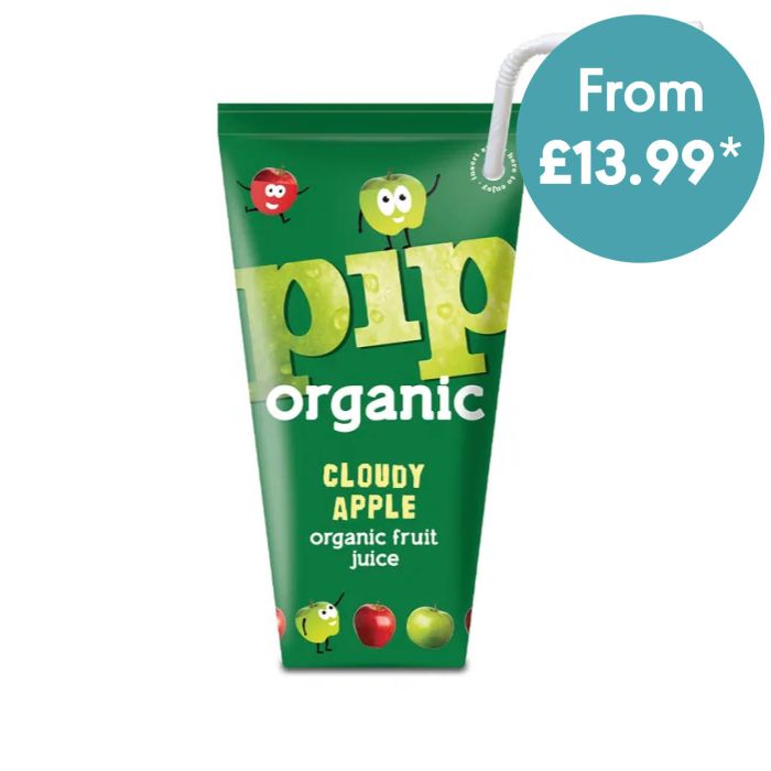 Pip Organic Kids Cloudy Apple Juice 24x180ml